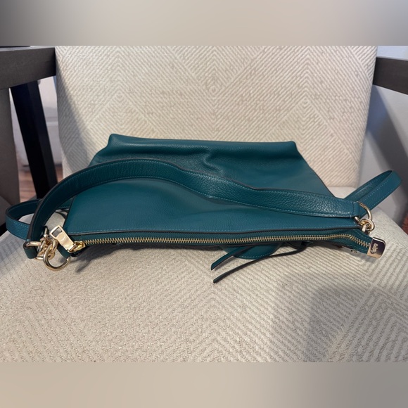 Coach Marlon Hobo Viridian / Teal-Green shoulder bag - Picture 2 of 9